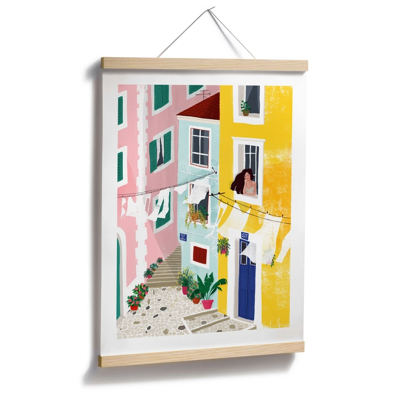 Poster sommarhus illustration - Tomljanovic 