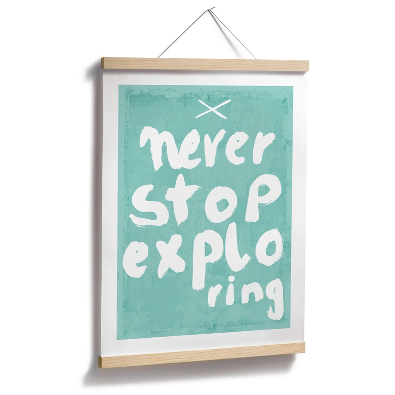 Poster Treechild - Never stop exploring 