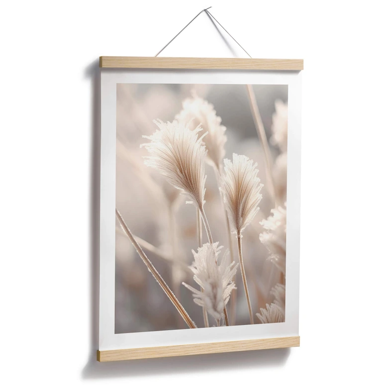 Poster med pastellfärgade gräs - Treechild 