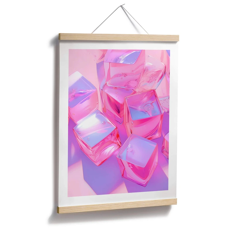 Poster Treechild - Pink Ice Cubes 