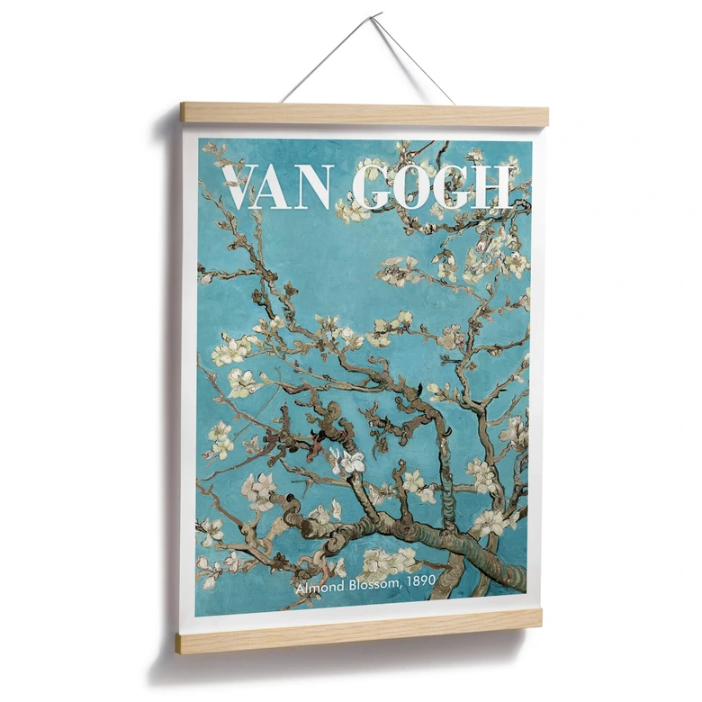 Poster van Gogh Design - Mandelblomma 