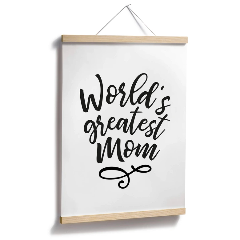 Poster Världens bästa mamma 