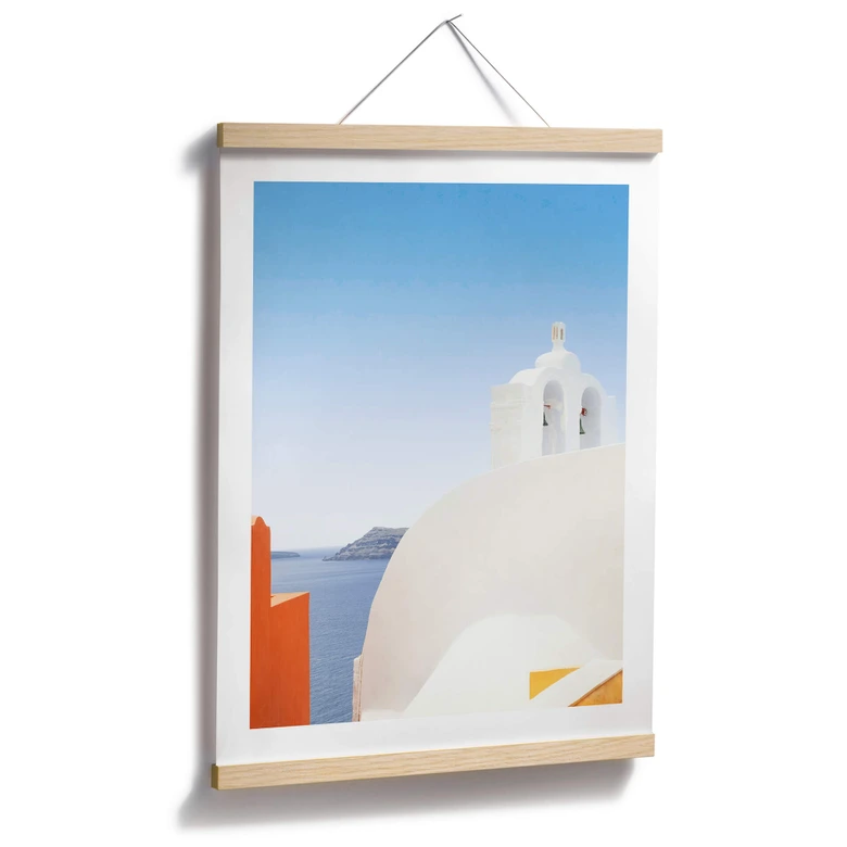 Poster Wride - Église de Santorin 