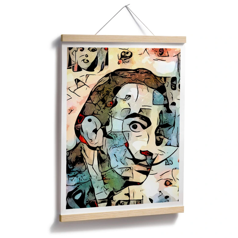 Poster Zamart - Hommage an Miro - Der Blick 