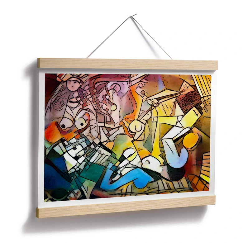 Póster Zamart - Homenaje a Picasso - Las mujeres 