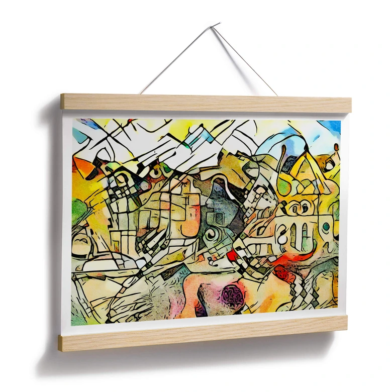 Poster Zamart - Kandinsky meets Amsterdam 