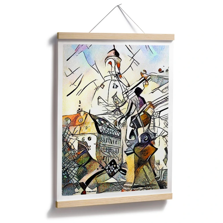 Poster Zamart - Kandinsky trifft Dresden 