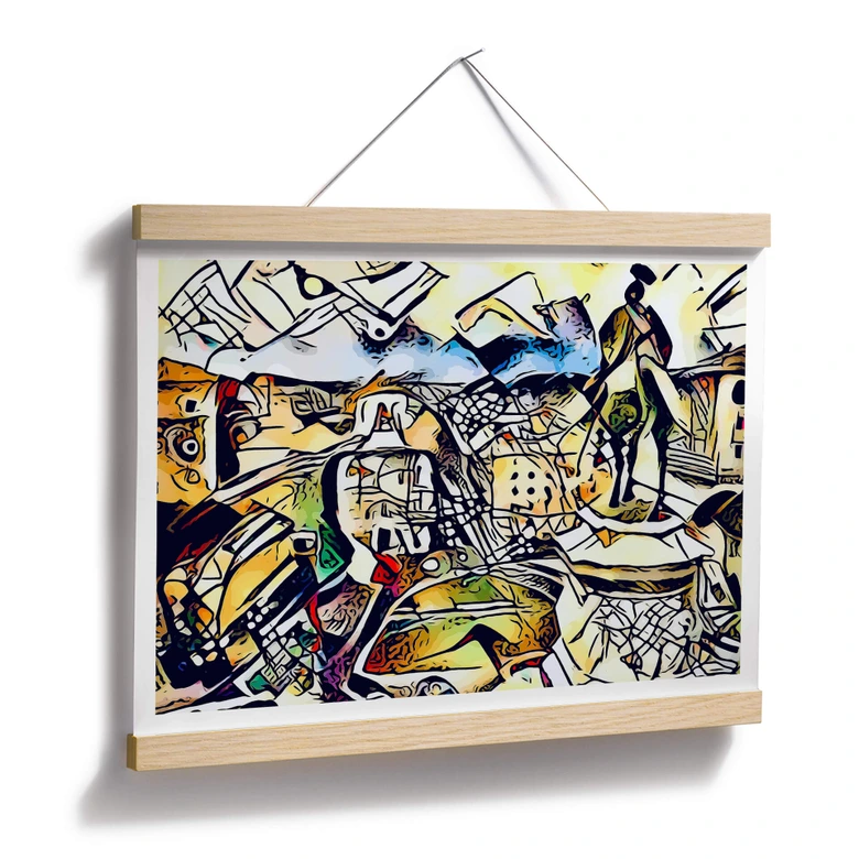 Poster Zamart - Kandinsky trifft Rom 