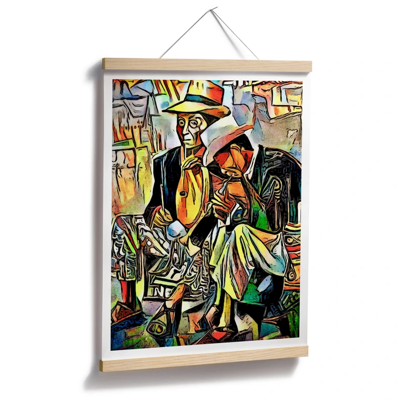 Poster Zamart - Deux musiciens 