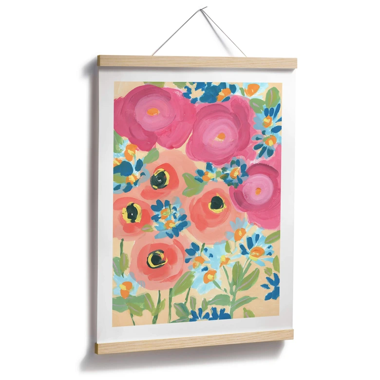 Poster Zwara - Bright Flowers 