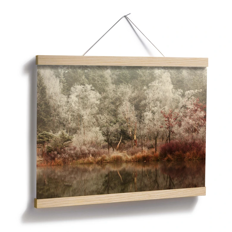 Poster van Dongen - Gefrorener Wald 