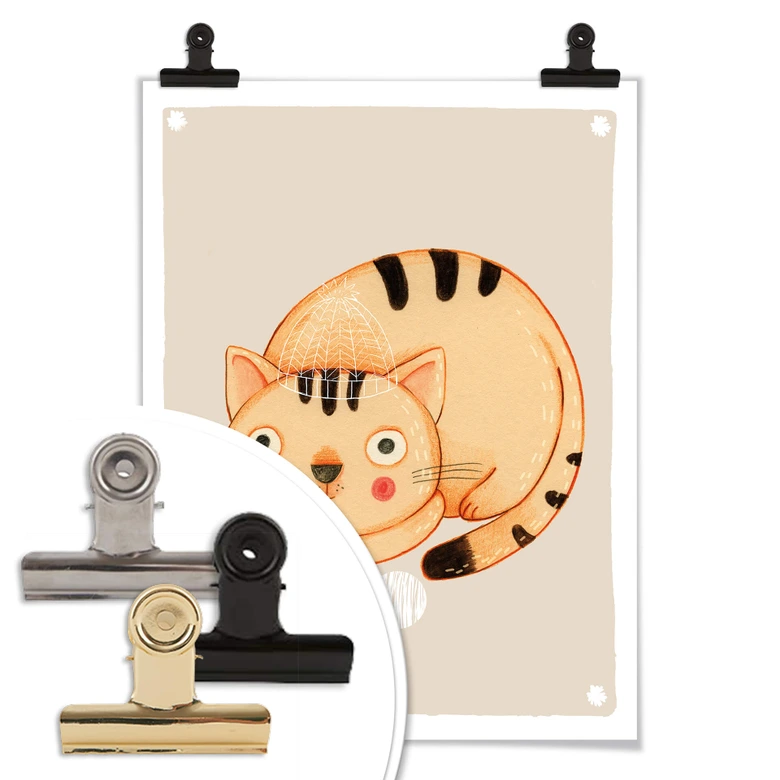 Poster Loske - Katze 