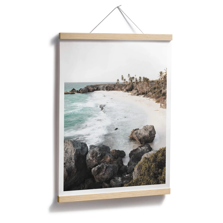 Poster Colombo - Strand auf Barbados 
