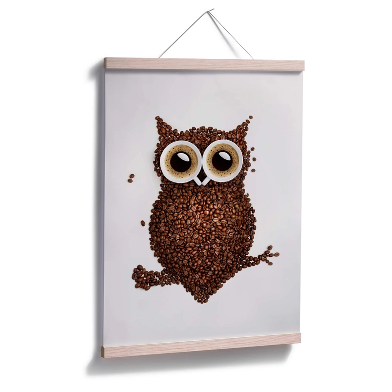 Poster Kaffeeeule 