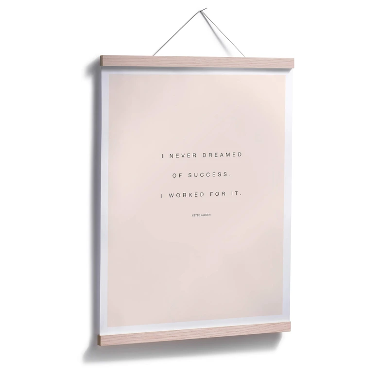 Poster - I never dreamed of Succes 