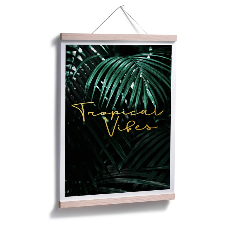 Póster Premium - Tropical Vibes 