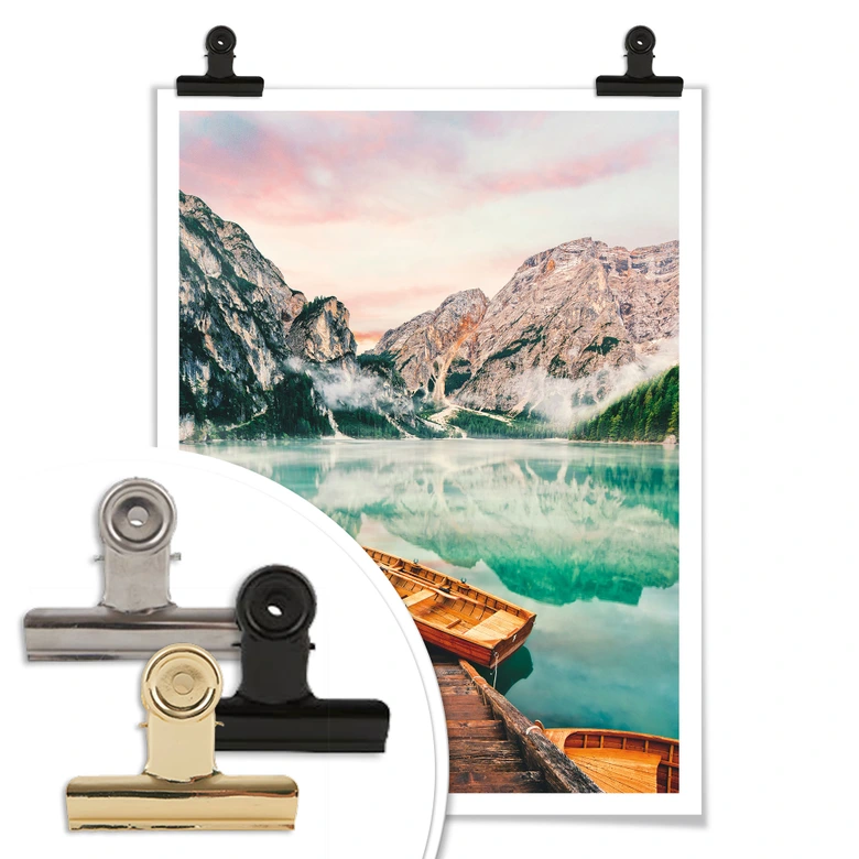 Affiche Lac de Braies 