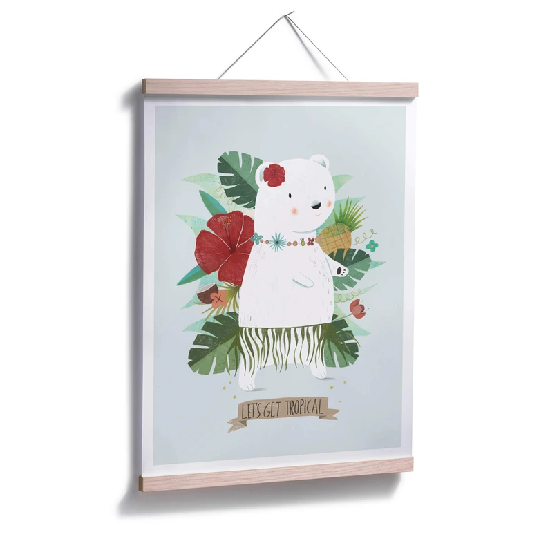 Poster Loske - Let´s get tropical 