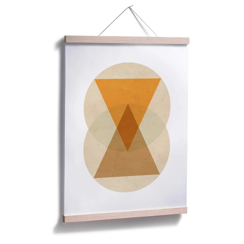 Poster Nouveauprints - Circles and Triangles  