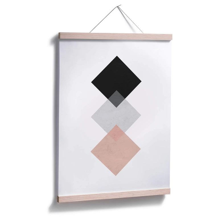Poster Nouveauprints - Squares Pink 