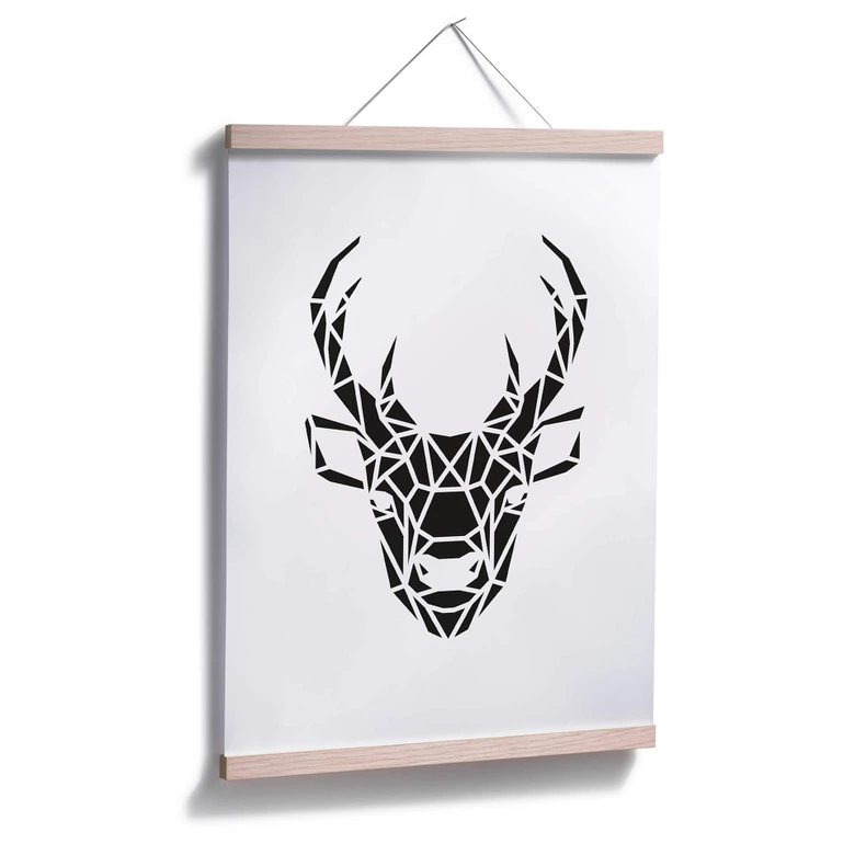 Poster - Origami Hirsch 
