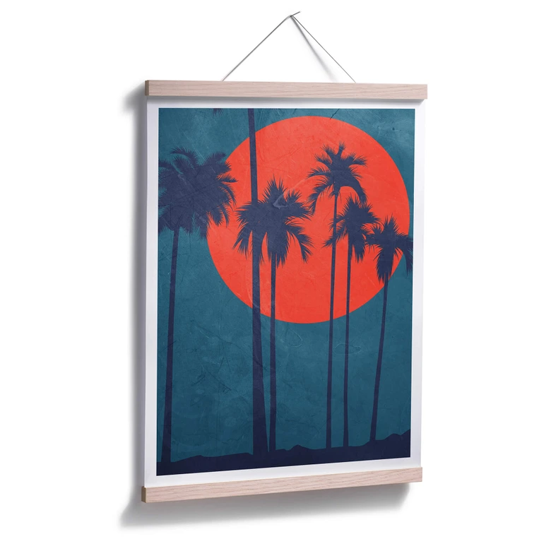 Poster Kubistika - Côte d'Azur 