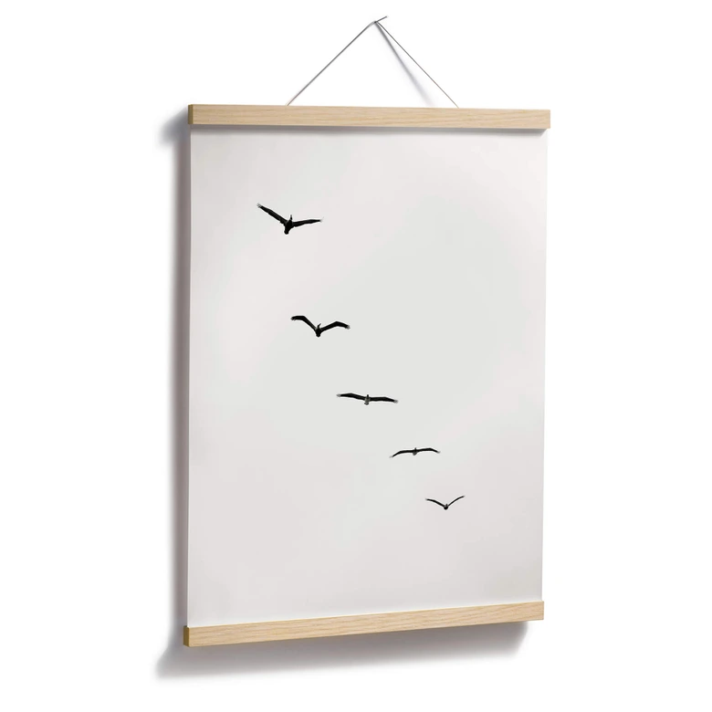 Plakat - Kubistika - Højt på himlen 