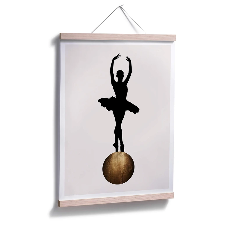 Plakat - Kubistika - Prima Ballerina 