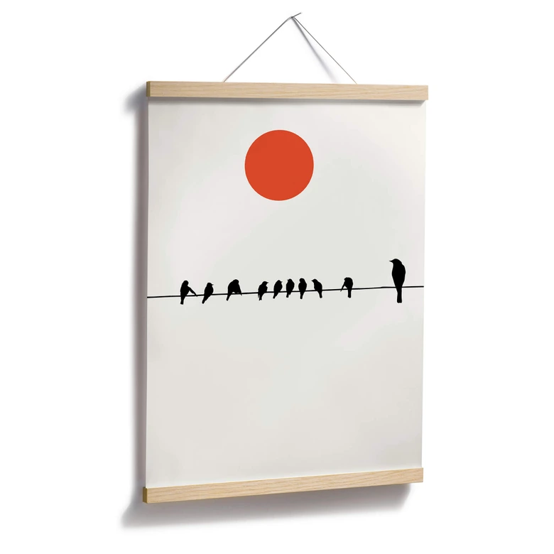 Poster Kubistika - Ruhiger Tag 