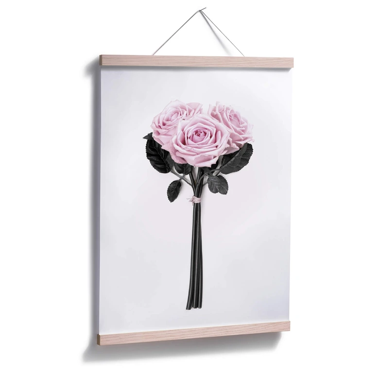 Póster Kubistika - Rosas silvestres 