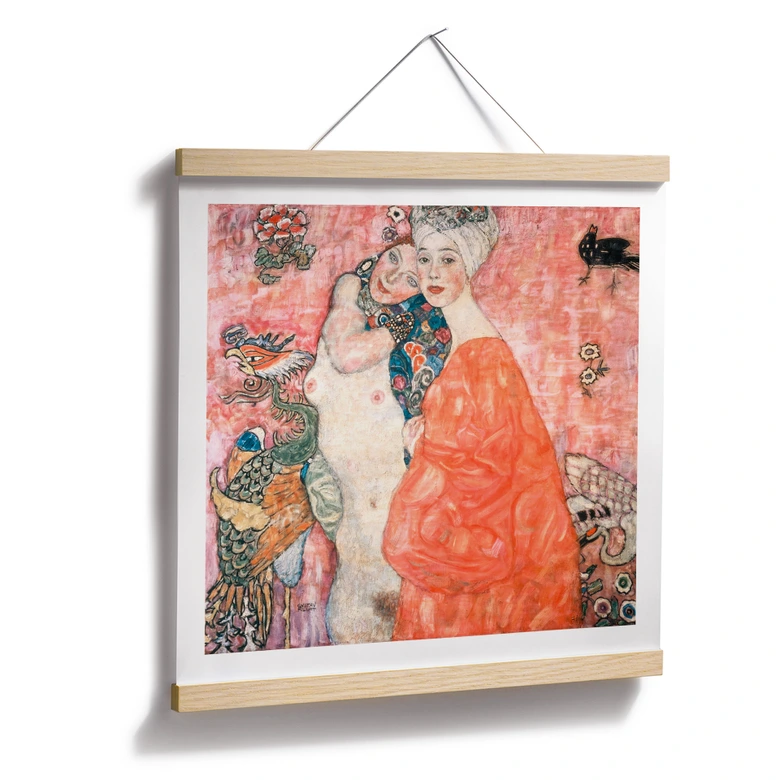 Póster Klimt - Las novias - Cuadrado 