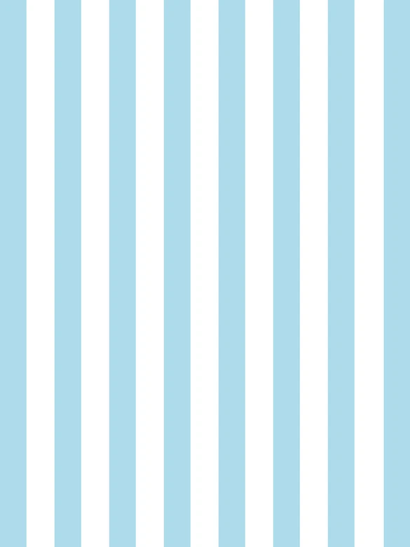 Poster personnalisable rayures bleues 