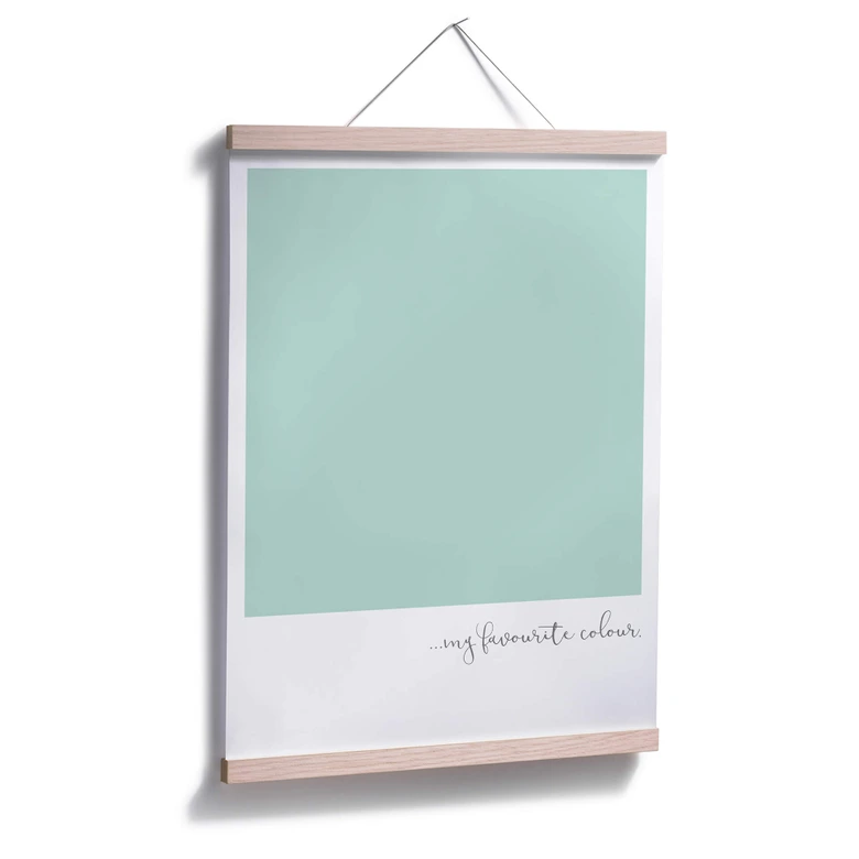 Poster My favourite colour - mint 