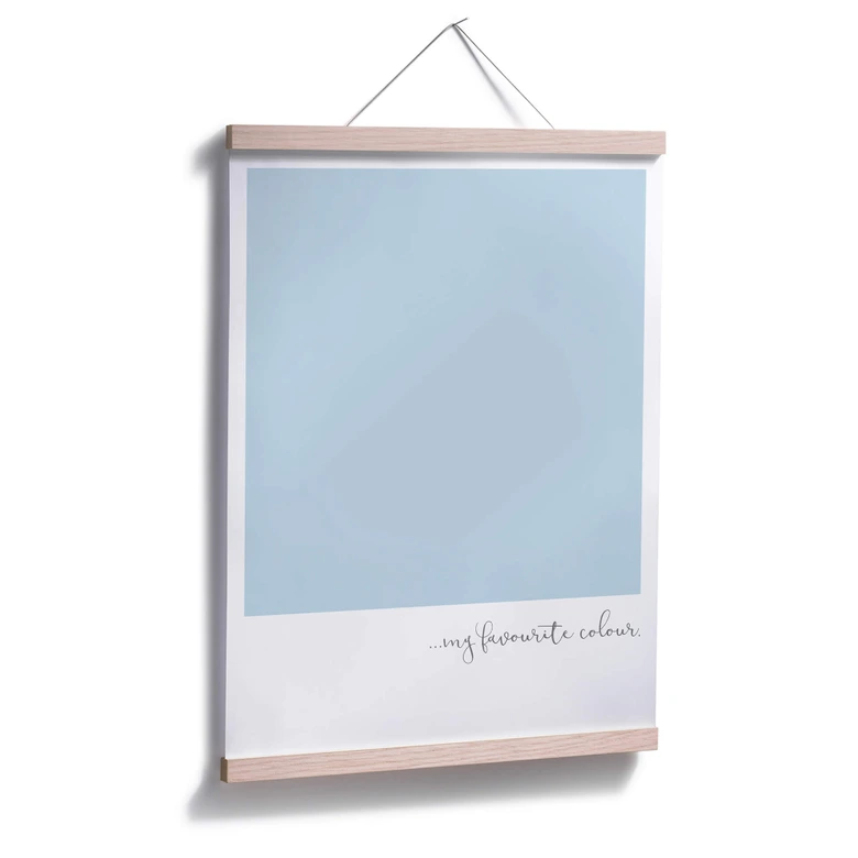 Poster My favourite colour - pastell blue 