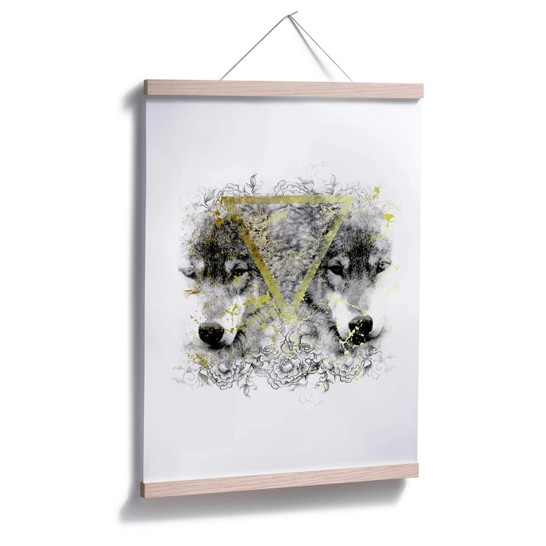 Poster Wölfe 