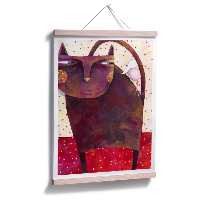 Poster Blanz - Katz und Maus 