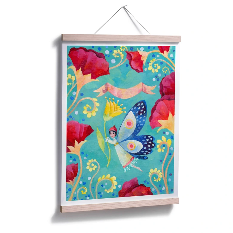 Poster Blanz - Schmetterling 
