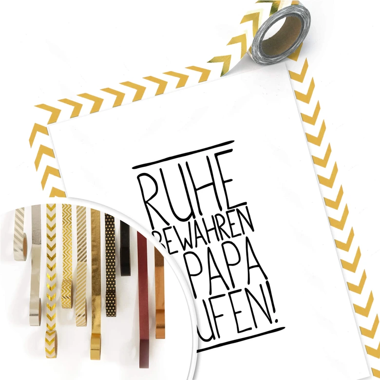 Poster Ruhe bewahren und Papa anrufen 