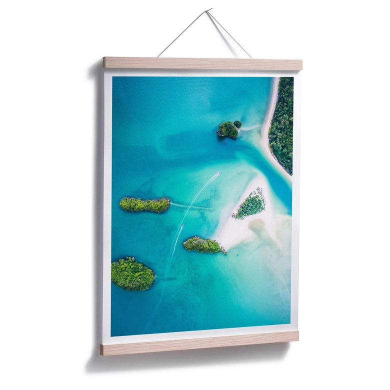 Póster Vacaciones en el paraíso 02 