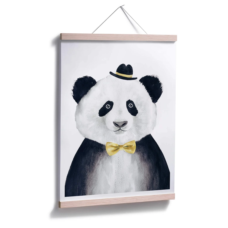 Poster Cuddly Gentleman 