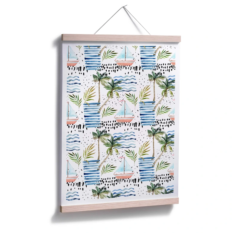 Poster Watercolour Holiday 