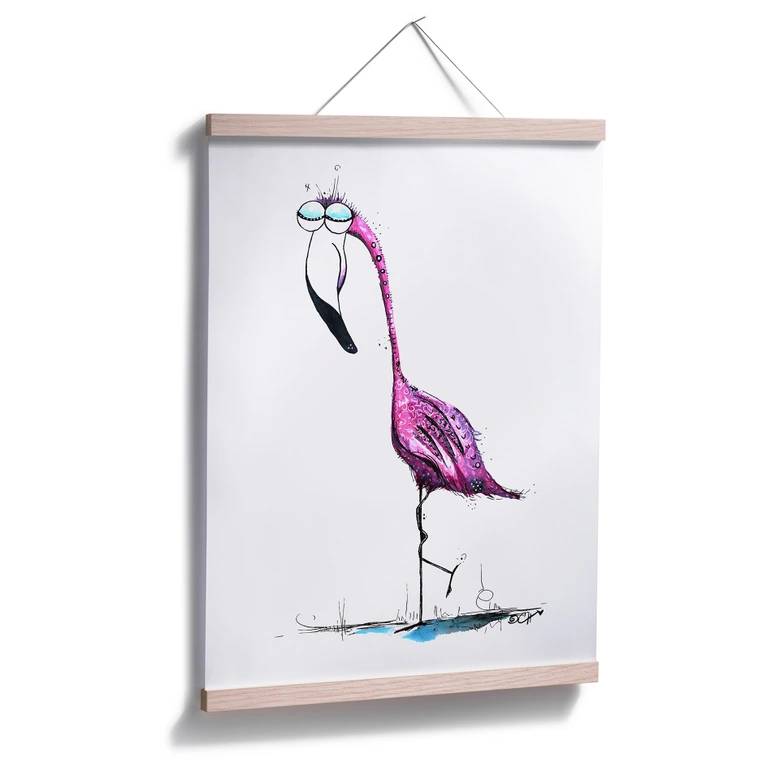 Poster Hagenmeyer – Flamingo 