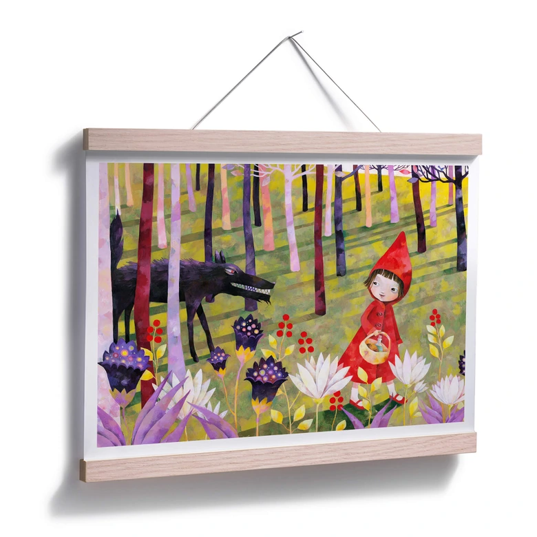 Poster Blanz – Roodkapje 