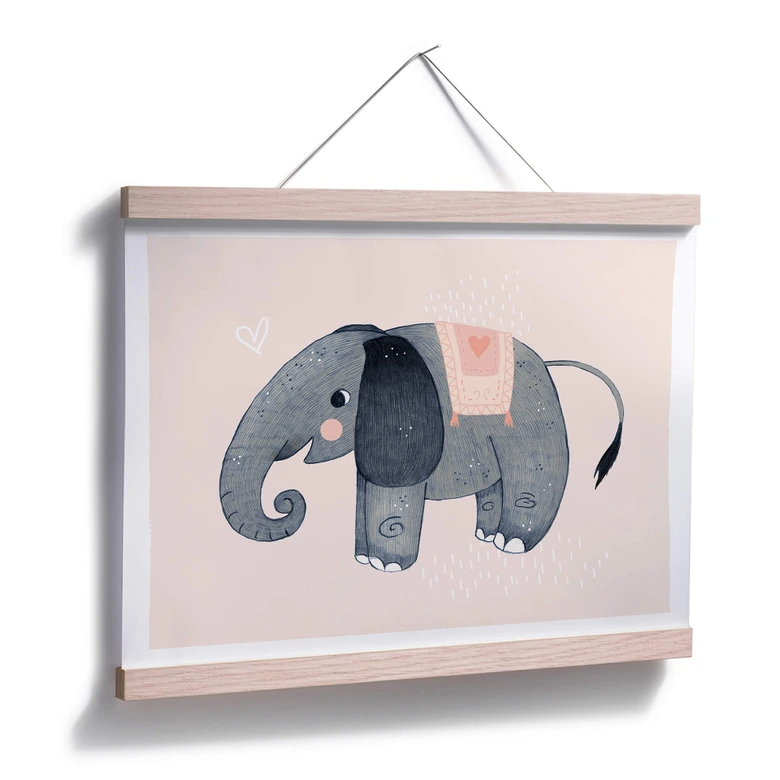 Poster Loske - Olifant 