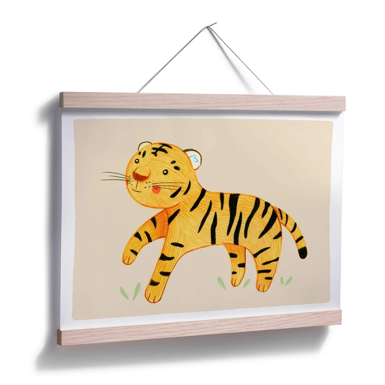 Poster Loske - Tiger 