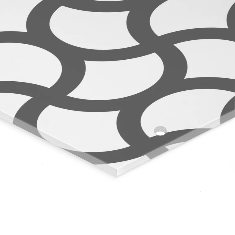 Séparation de pièce, paravent, paravent suspendu Échantillon abstrait - extensible 