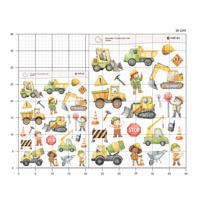 Autocollant Chantier 