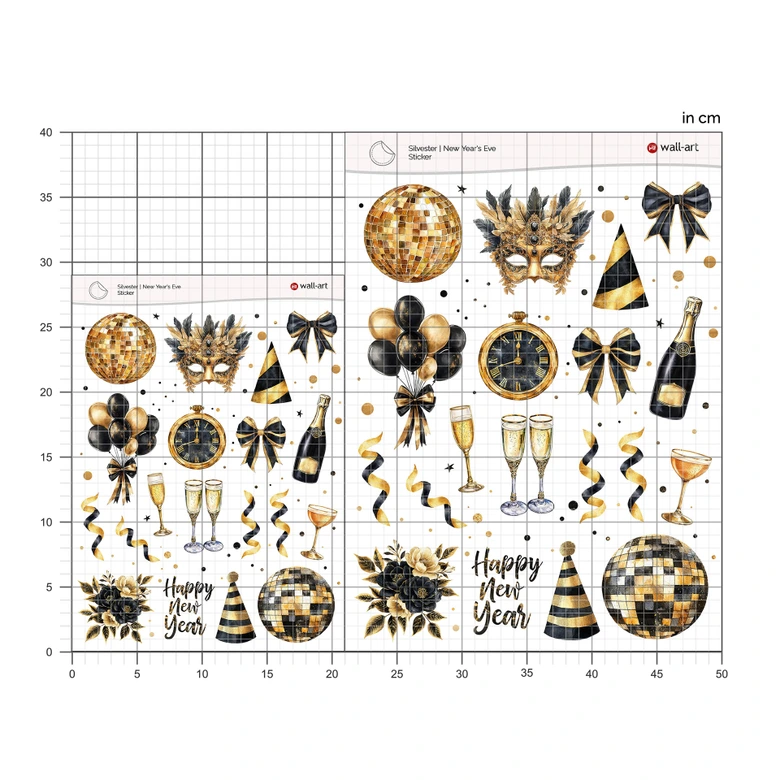 Sticker New Year's Eve 