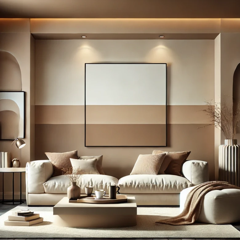Beige Wandfarbe seidenmatt I Flat White Coffee | Raum öffnend und beruhigend | THE COLOR KITCHEN 