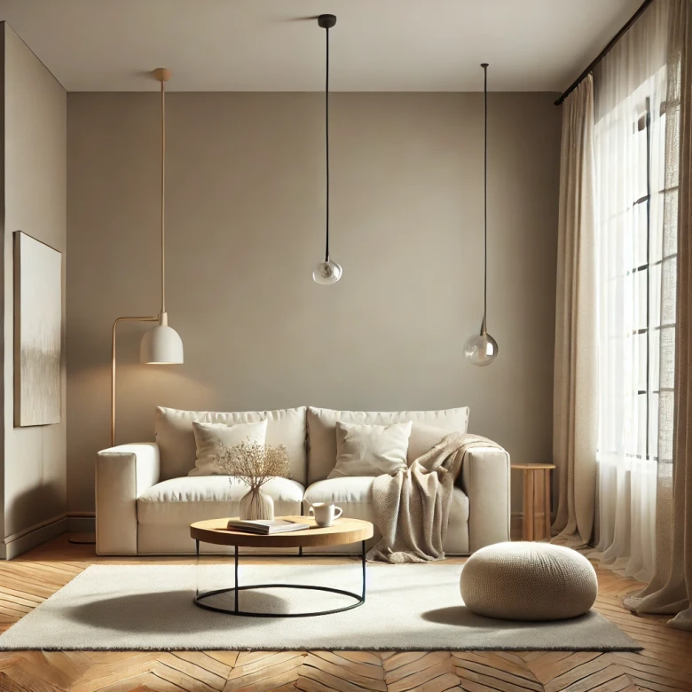 Beige Wandfarbe seidenmatt I Matte Mushroom | Raum öffnend und beruhigend | THE COLOR KITCHEN 